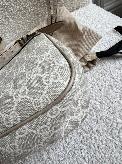 Gucci Ophidia GG Beige Supreme Shoulder Bag (RRP £930)