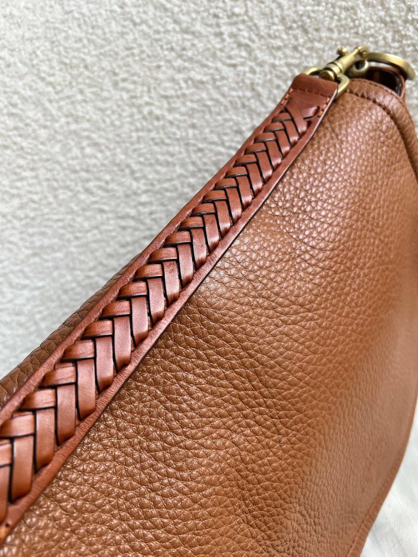 Mulberry Oak Large Effie Satchel