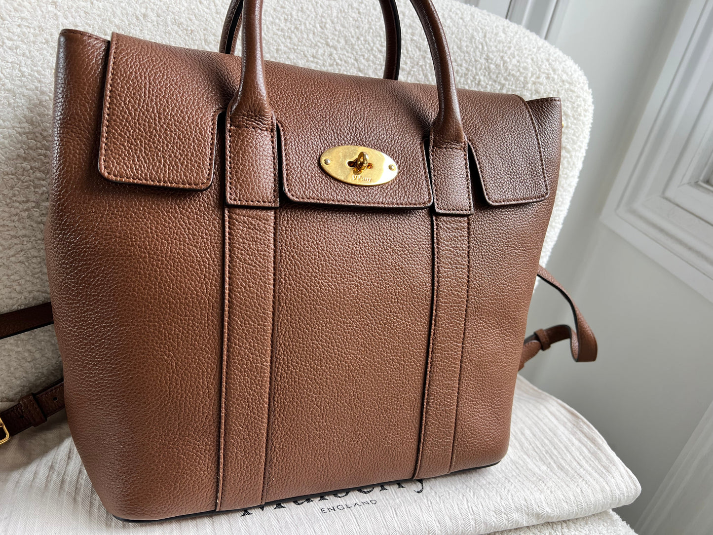 Mulberry Oak Bayswater Backpack (RRP £995)