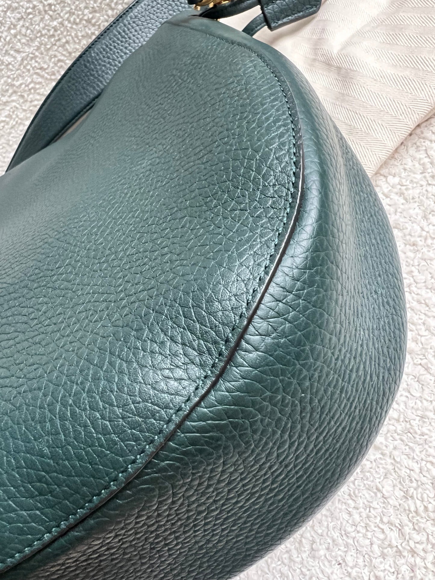 Mulberry Green Iris Hobo (RRP £1,350)