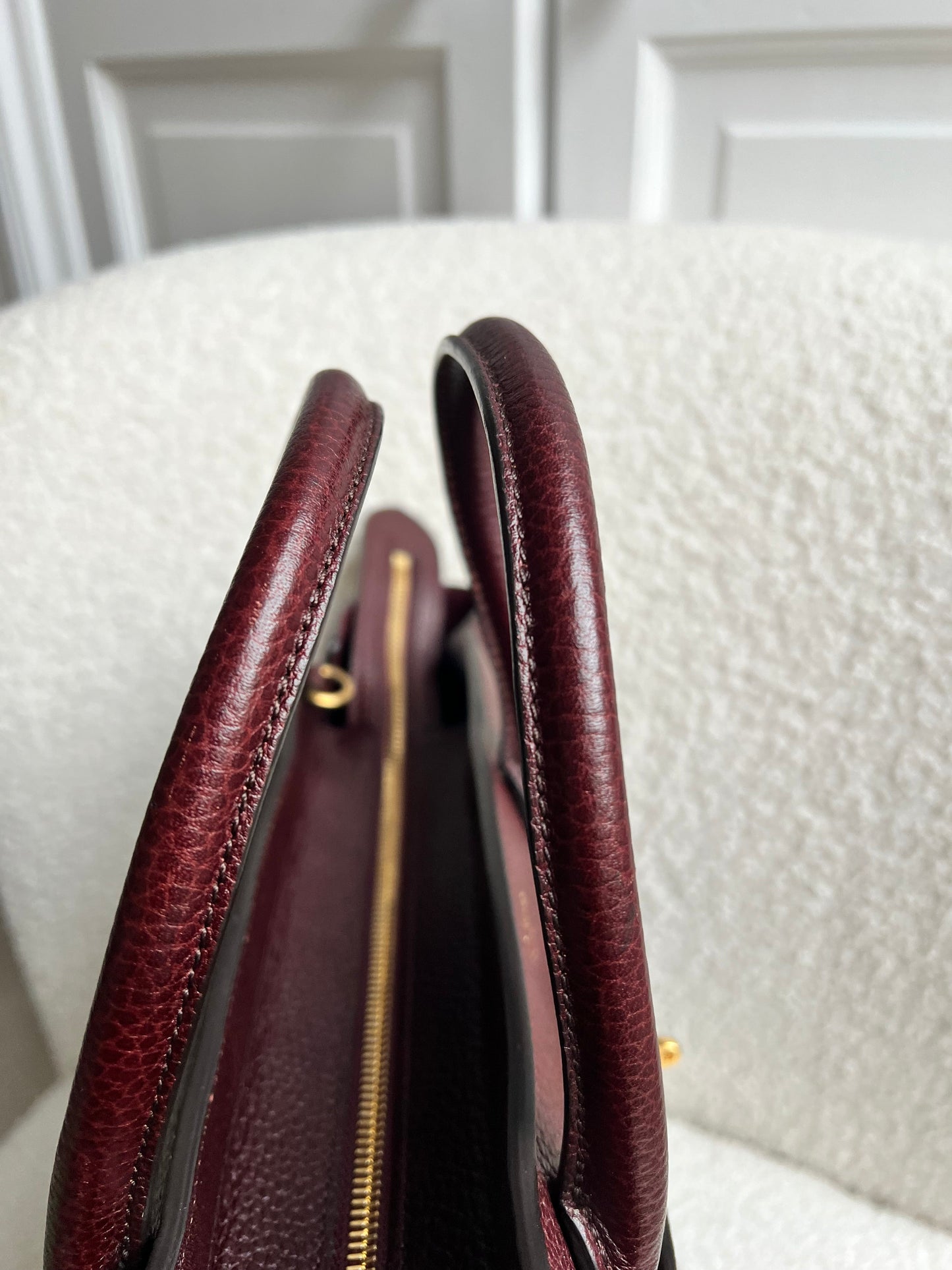 Mulberry Oxblood Small Zipped Bayswater (RRP £1,245)