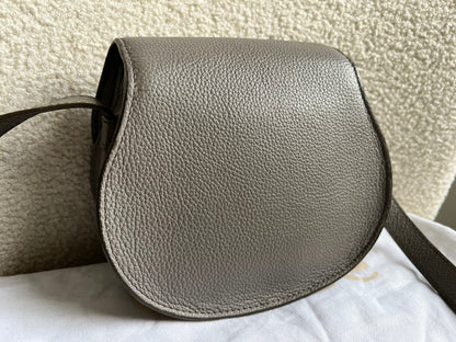 Chloe Small Cashmere Grey Marcie Saddle Bag (RRP £1050)