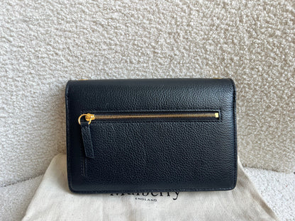 Mulberry Black Small Darley Cross Body Bag (RRP £650)