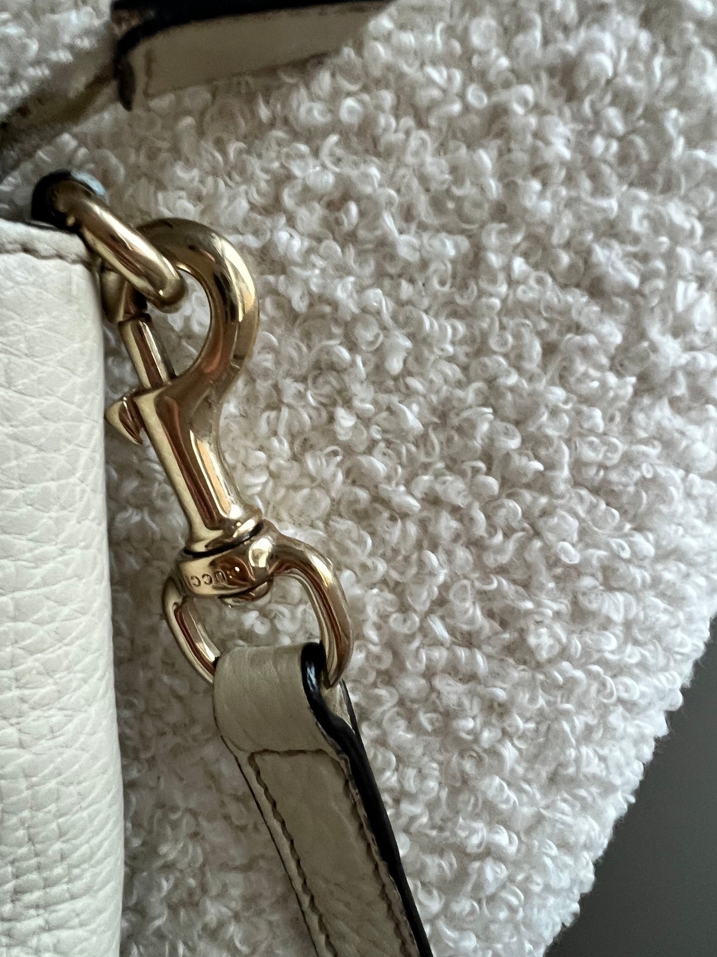 Gucci Soho Tote in Eggshell