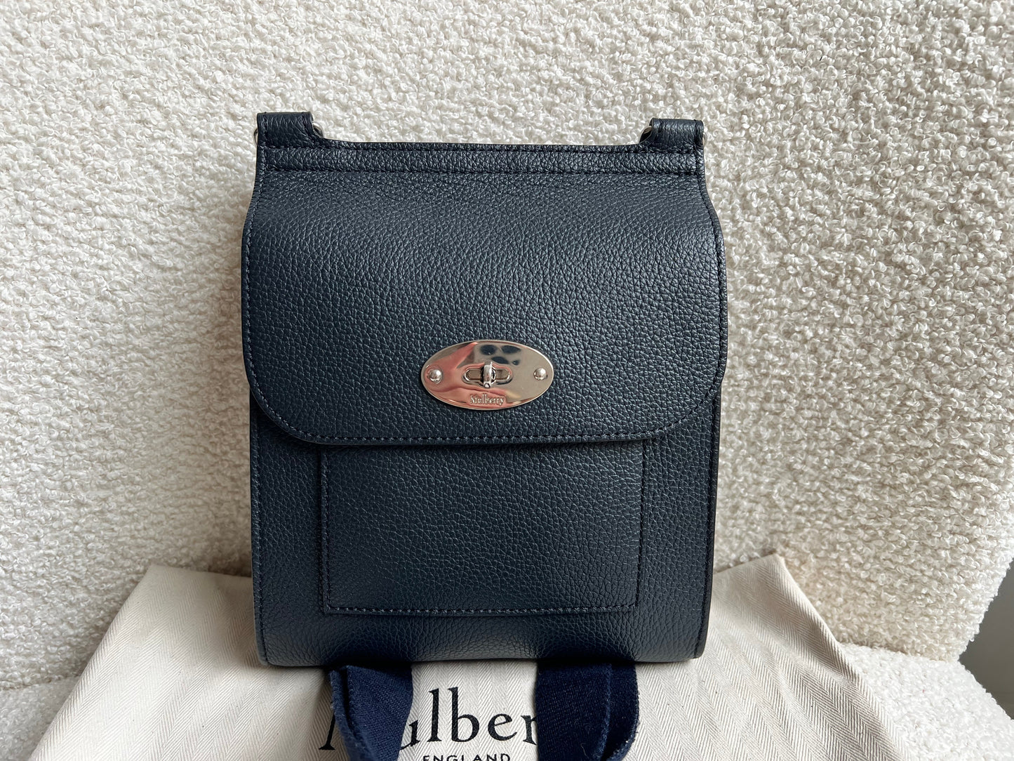 Mulberry Small Midnight Antony (RRP £595)