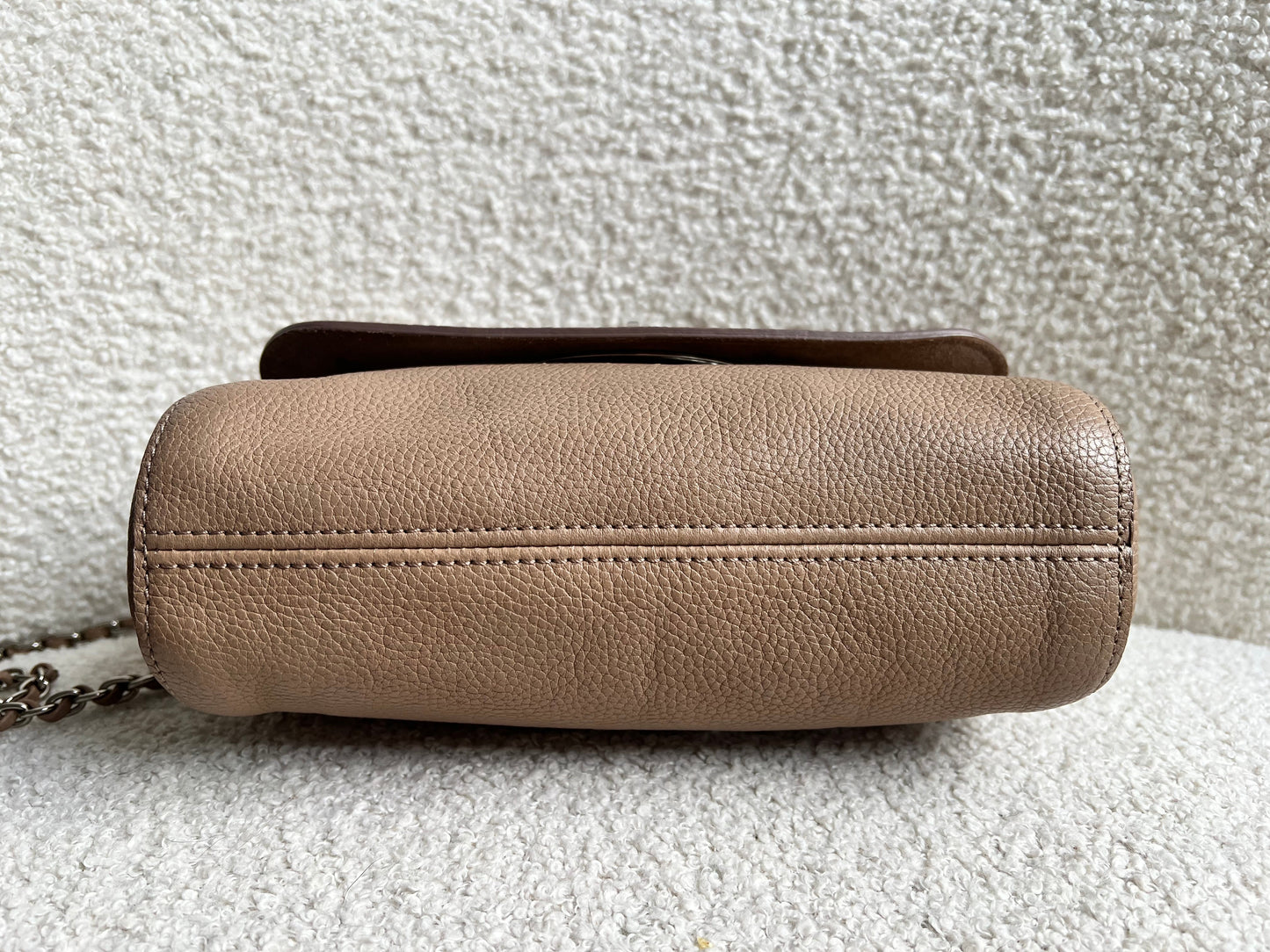 Mulberry Mushroom Grey Regular Lily with Silver Hardware (RRP £995)
