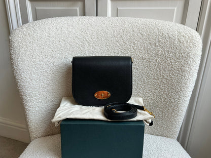 Mulberry Black Small Darley Satchel (RRP £595)