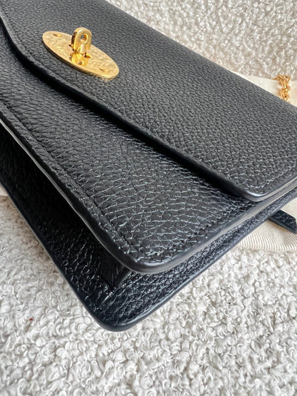 Mulberry Black Small Darley Cross Body Bag (RRP £650)