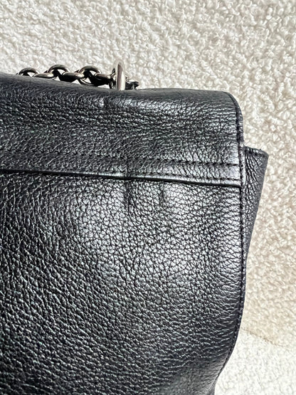 Mulberry Black Medium Lily with Silver Hardware (RRP £1095)