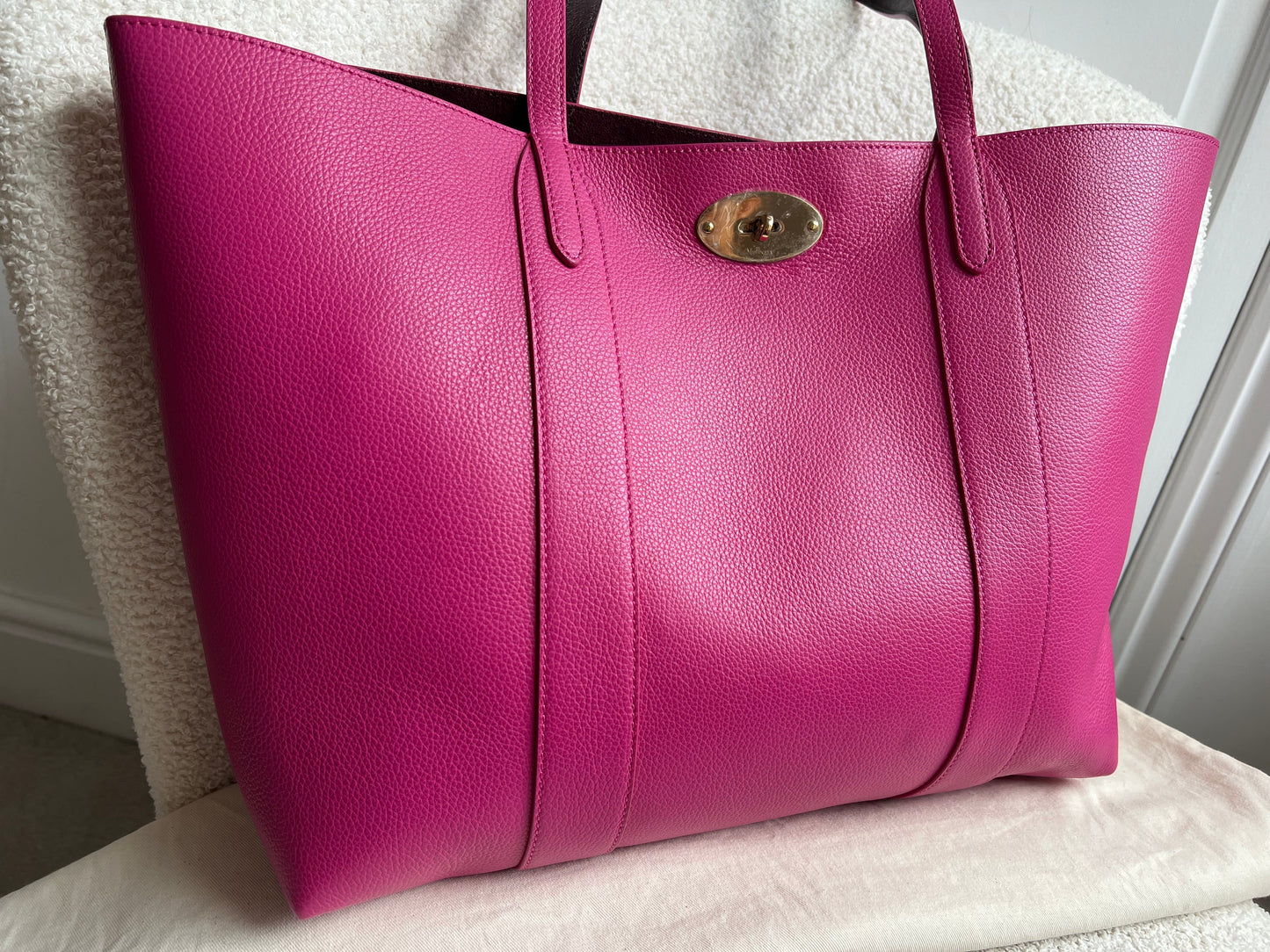Mulberry Pink Bayswater Tote (RRP £845)