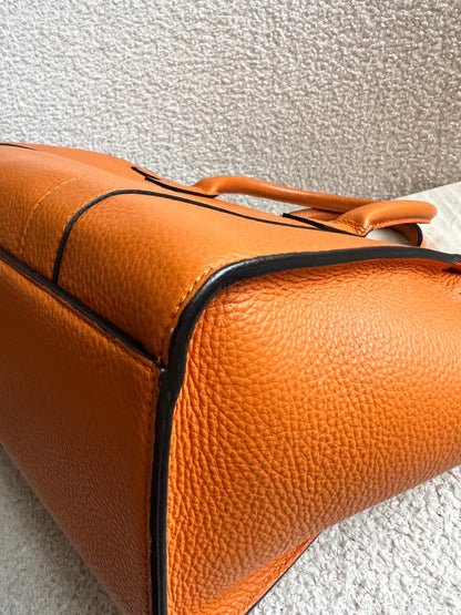 Mulberry Orange Small Zipped Bayswater (RRP £1,195)