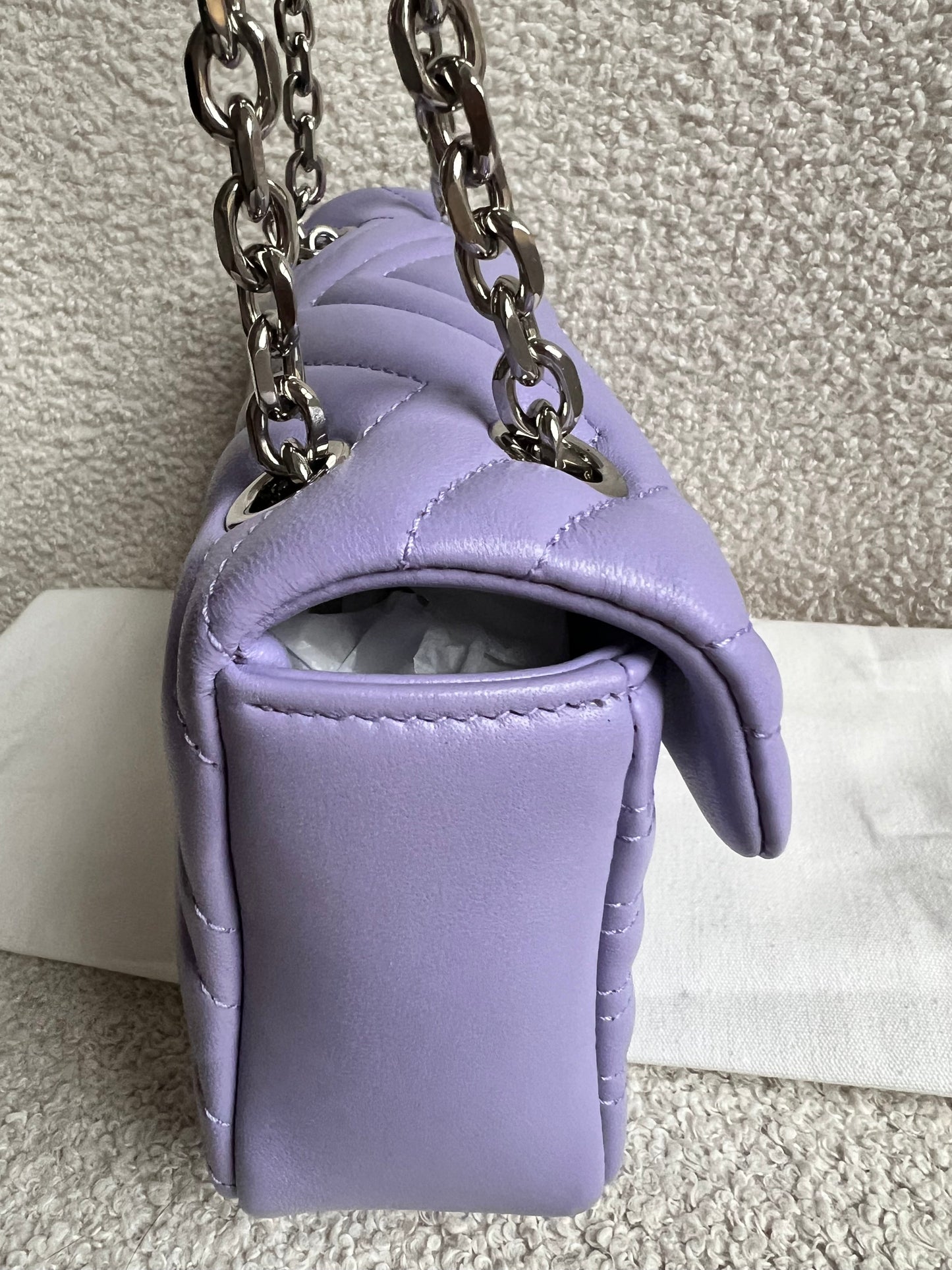 Gucci GG Purple Marmont Mini Shoulder Bag (RRP £1,890)
