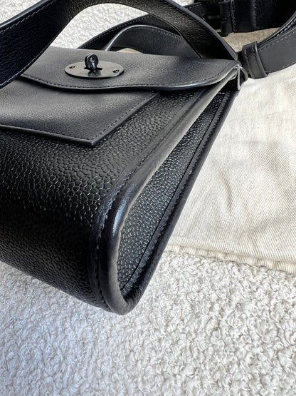 Mulberry Black Eco Scotchgrain Small Antony