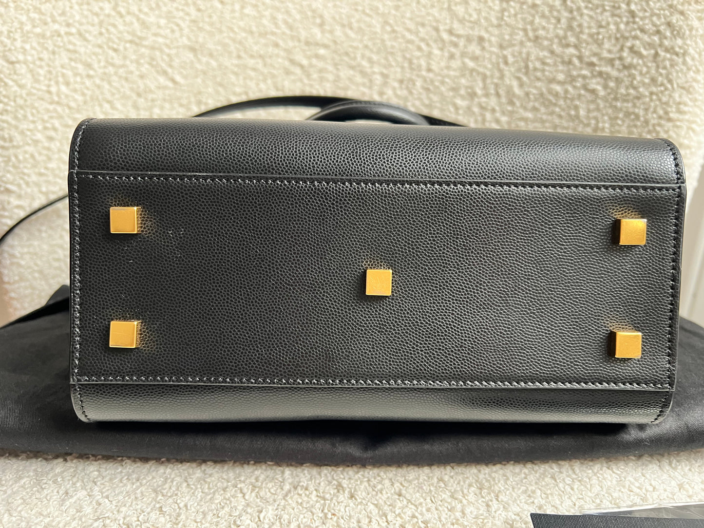 Yves Saint Laurent (YSL) Small Black Uptown Tote Shoulder Bag (RRP £1650)