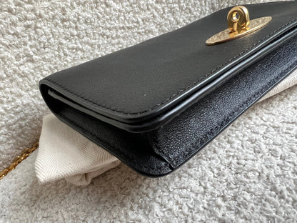 Mulberry Black Bayswater Clutch (RRP £495)