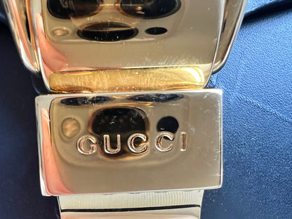 Gucci Navy Blue Sylvie Small Bag (RRP £1,920)