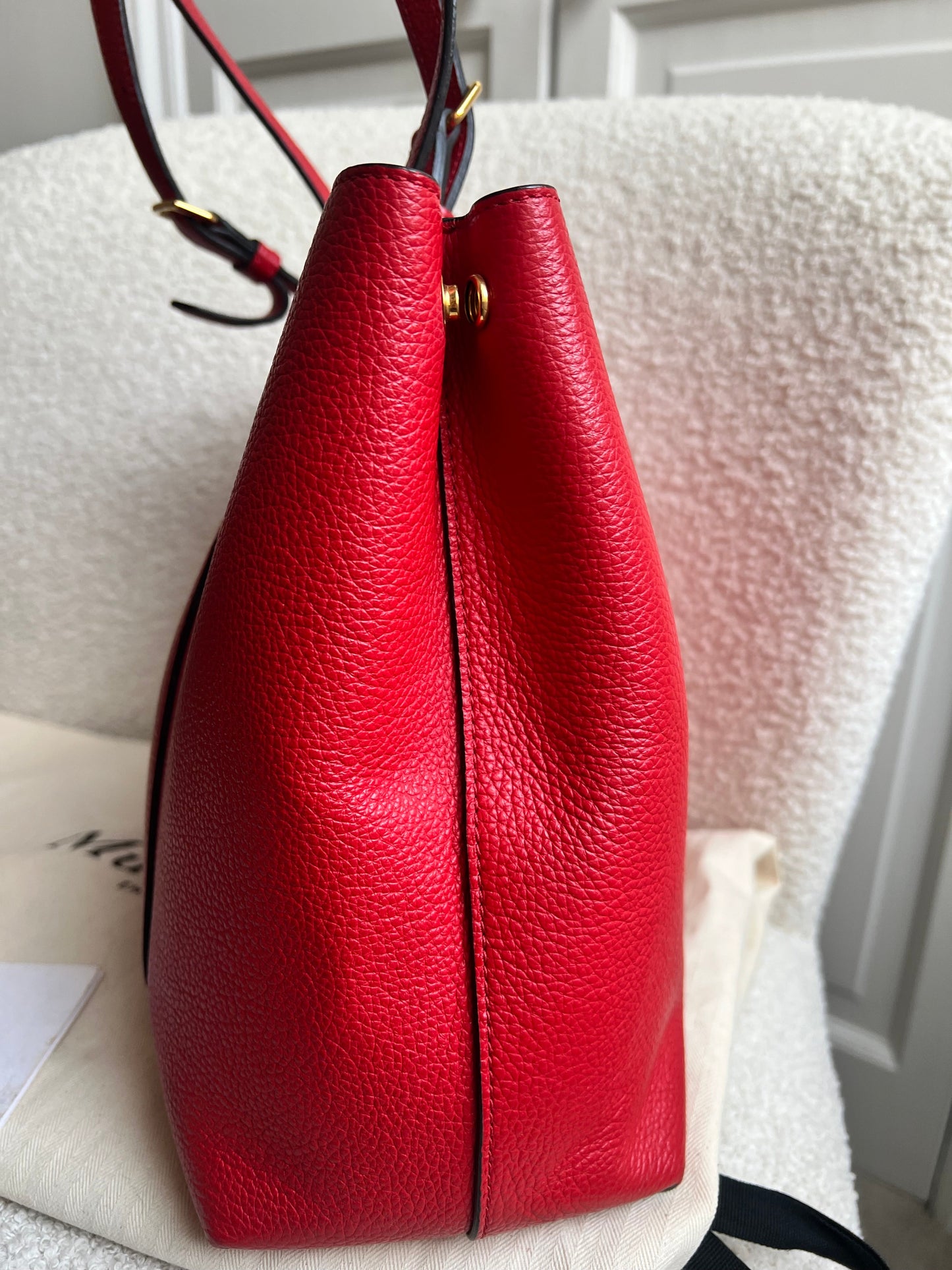 Mulberry Small Ruby Red Bayswater Tote (RRP £795)