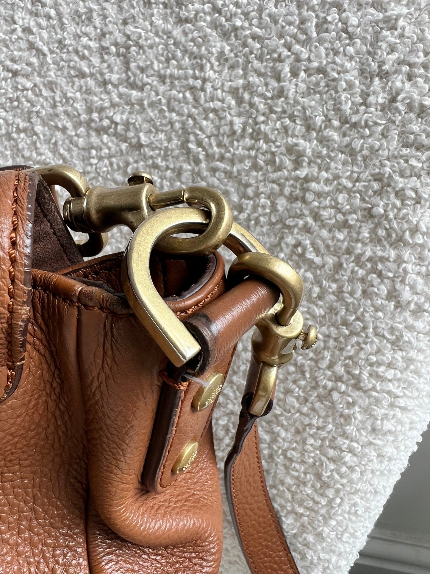 Mulberry Oak Large Effie Satchel