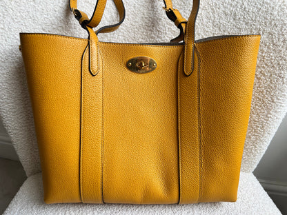 Mulberry Small Deep Amber Bayswater Tote (RRP £795)