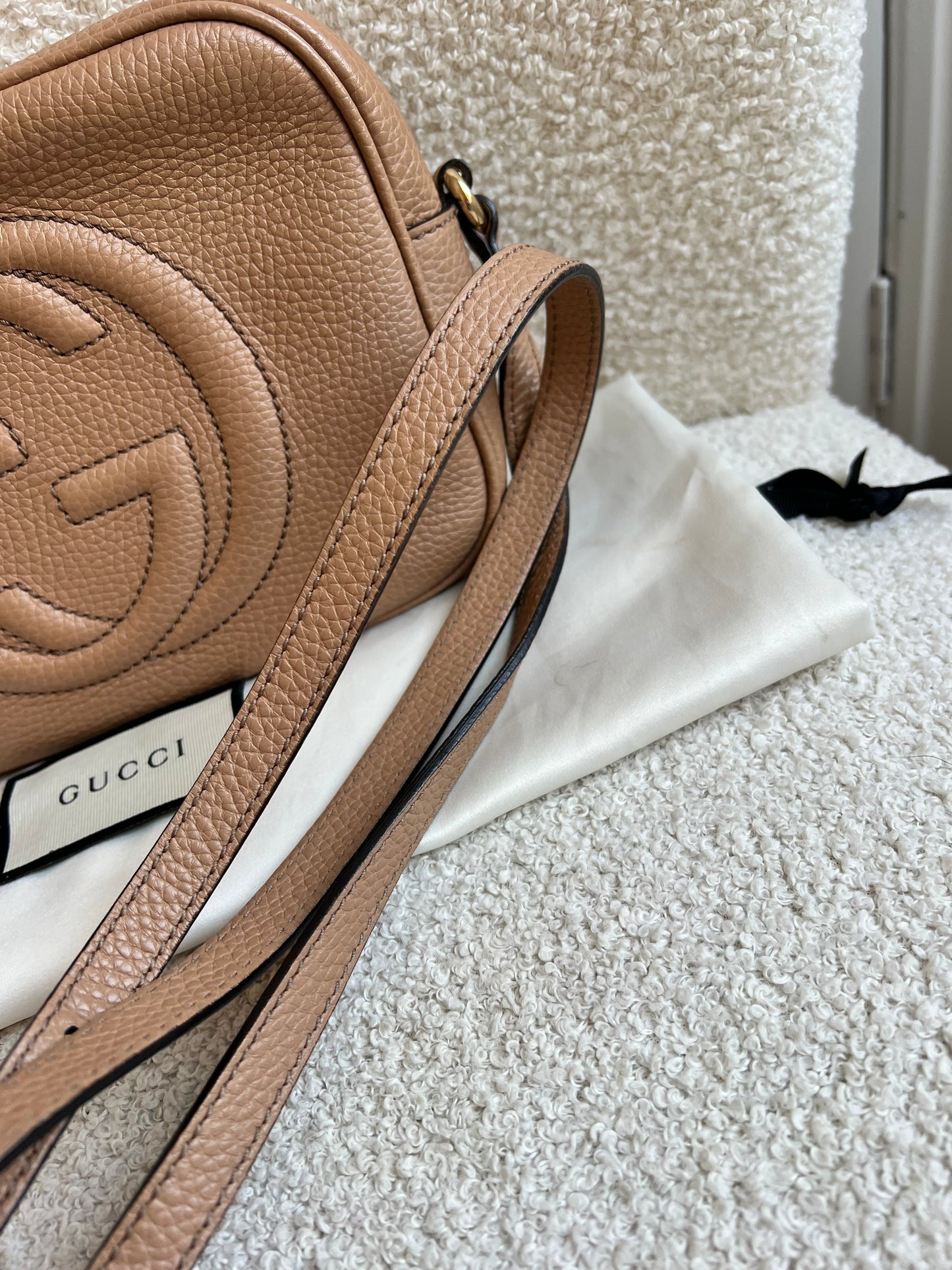 Gucci Rose Beige Soho Disco (RRP £1050)