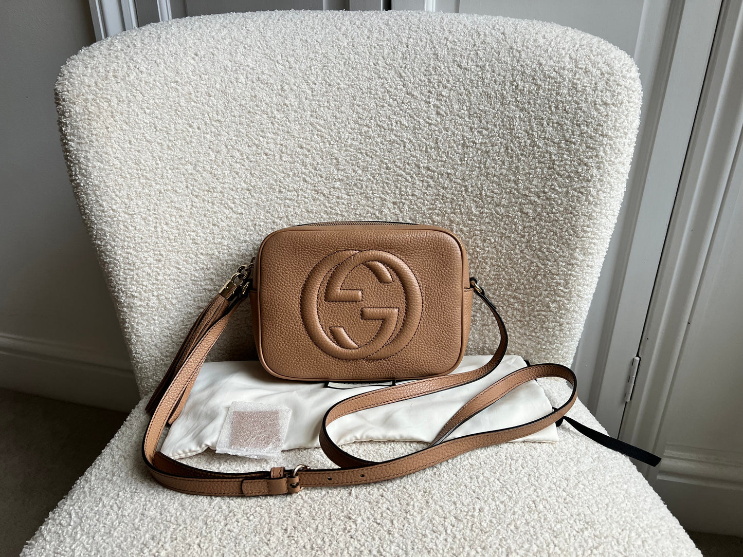 Gucci Rose Beige Soho Disco (RRP £1050)