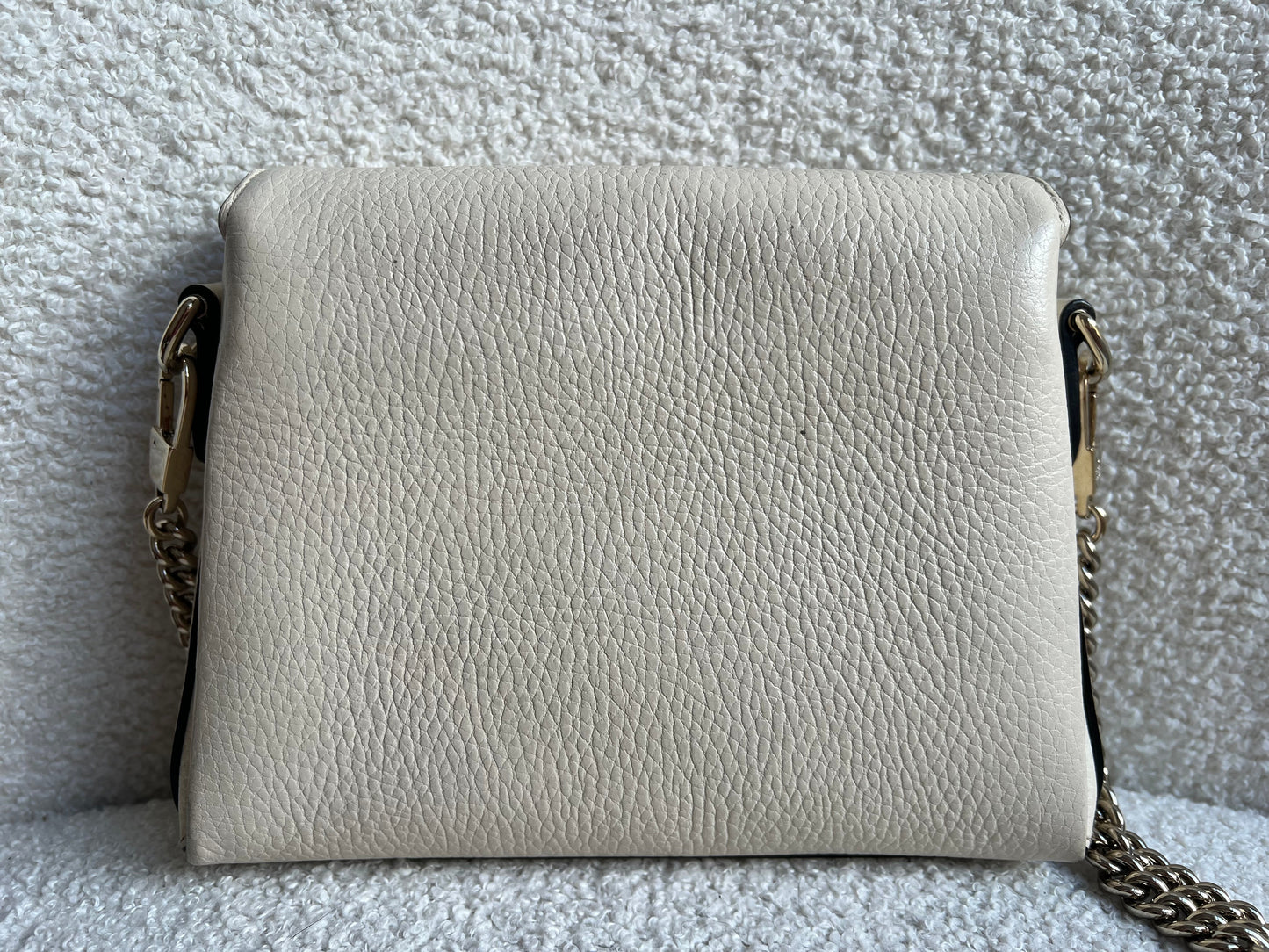 Gucci Interlocking GG Cream Mini Cross Body Bag