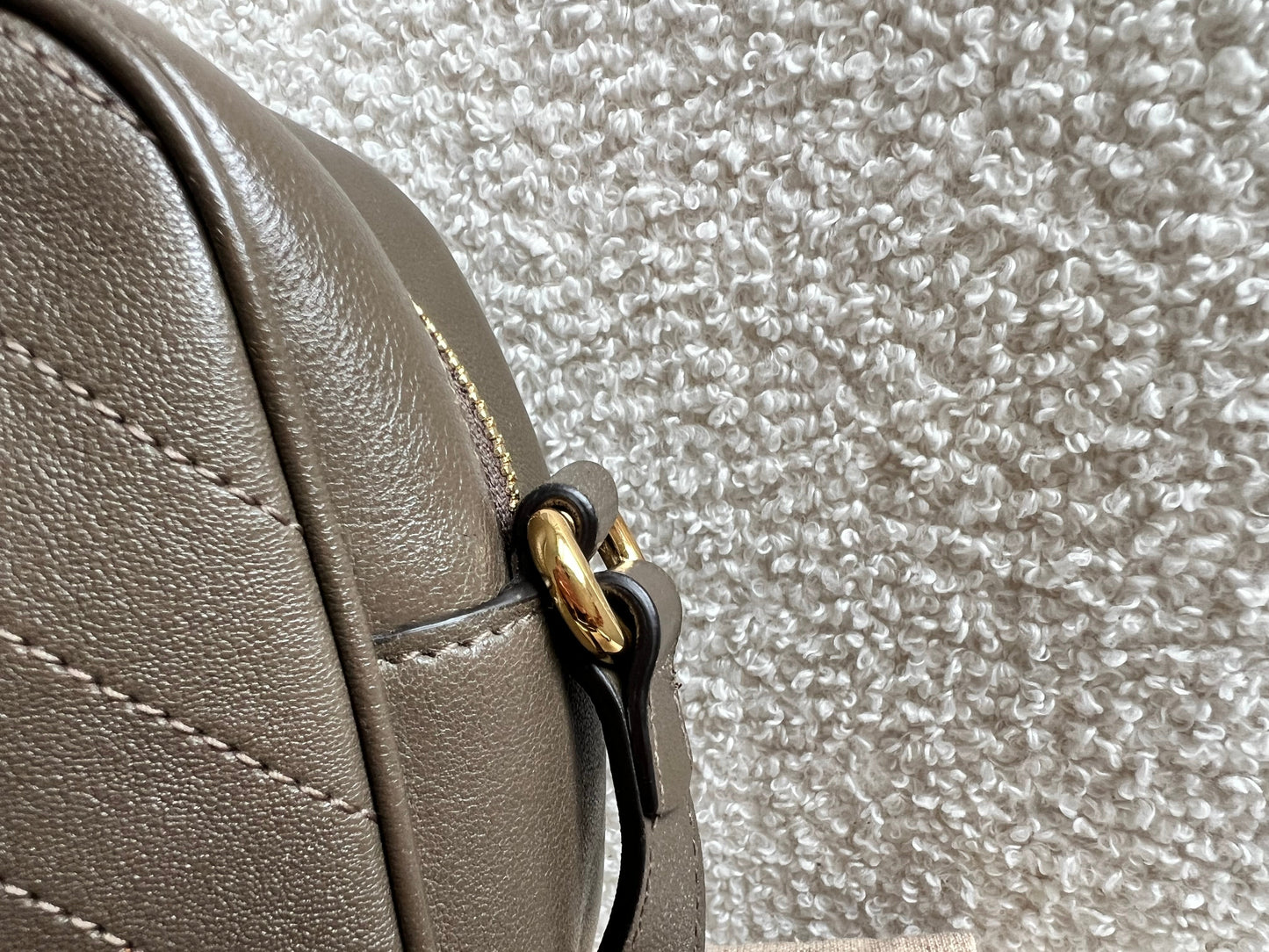 Gucci Khaki Small Blondie Shoulder Bag (RRP £1380)