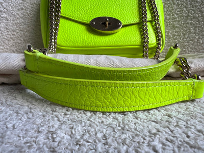Mulberry Neon Yellow Mini Darley Shoulder Bag (RRP £725)