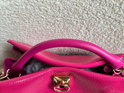 Mulberry Small Spongy Patent Pink Iris