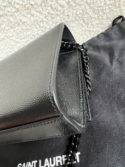 Yves Saint Laurent (YSL) Black on Black Mini Kate