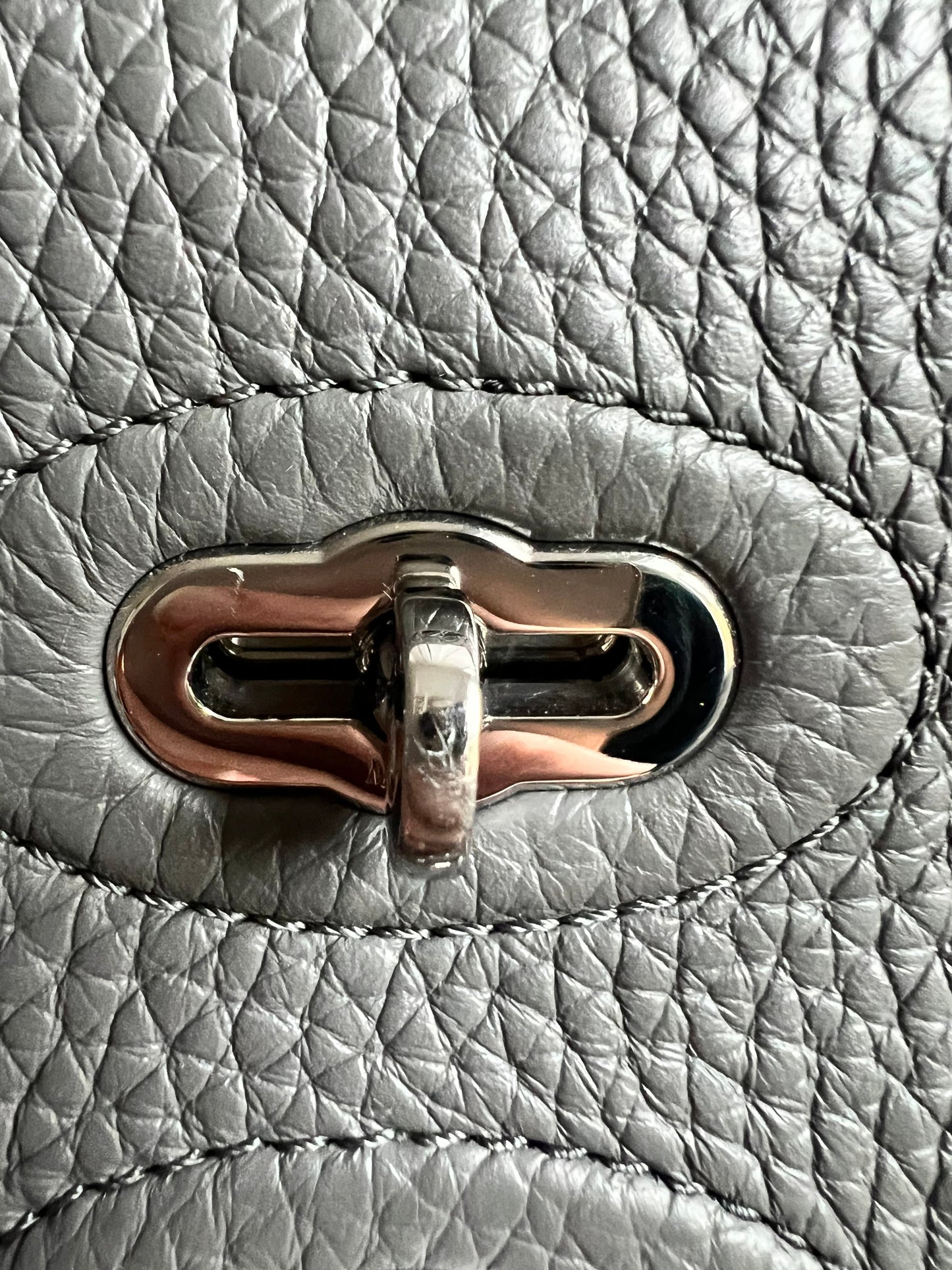 Mulberry Brynmore Tote in Charcoal Grey heavy grain
