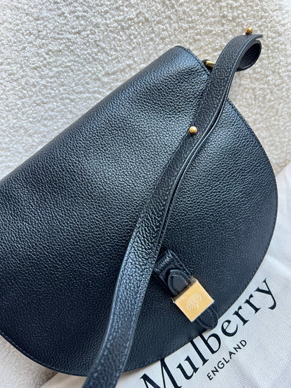 Mulberry Black Tessie Satchel (RRP £650)