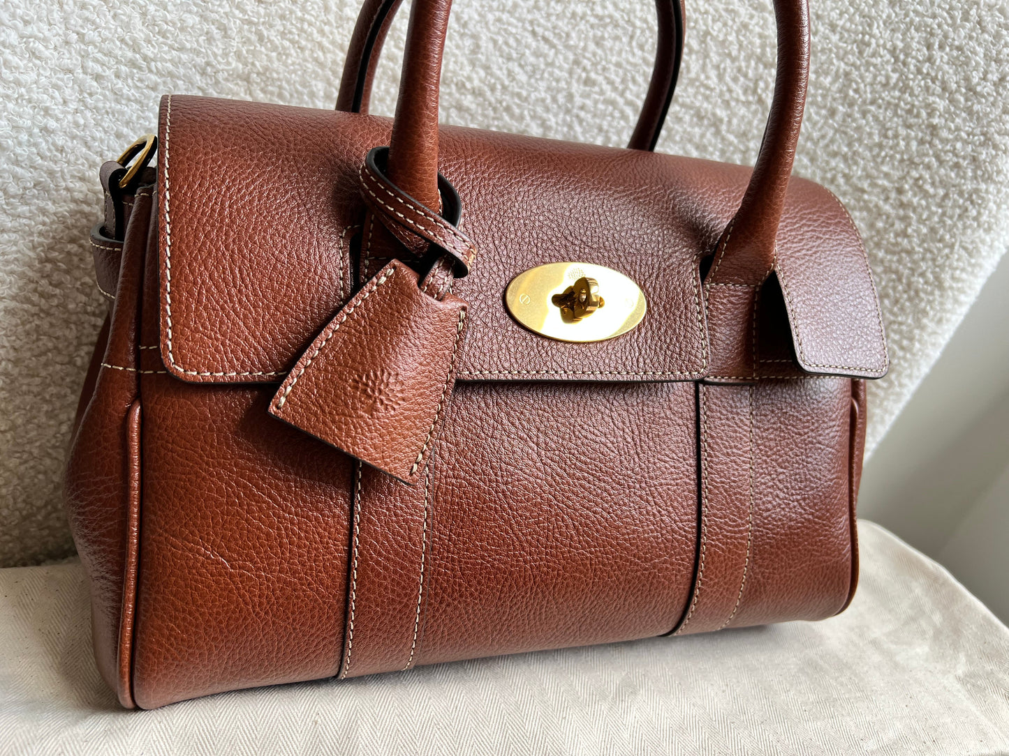 Mulberry Oak Bayswater Satchel
