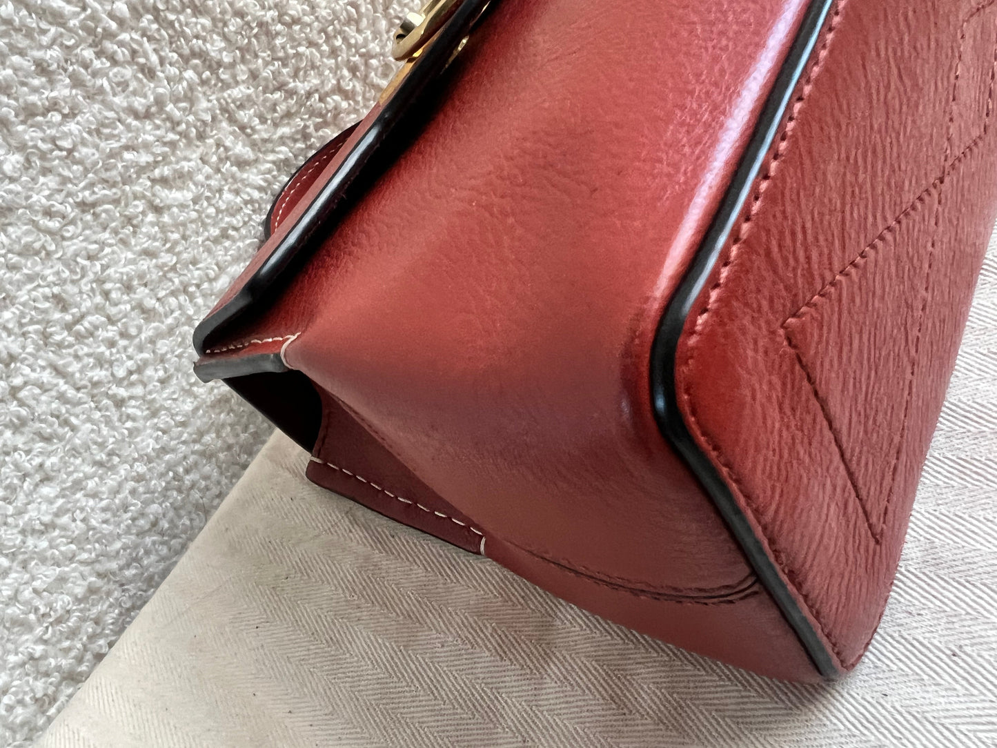 Mulberry Rust Micro Seaton (RRP £795)