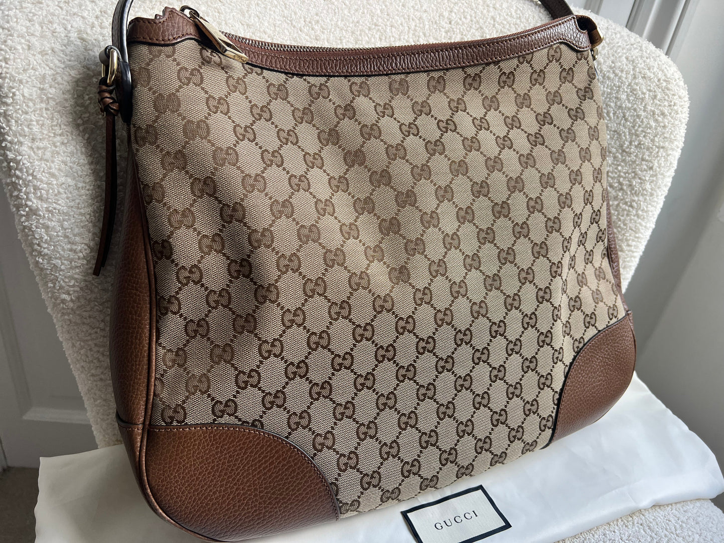 Gucci GG Bree Canvas Hobo