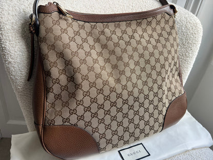 Gucci GG Bree Canvas Hobo