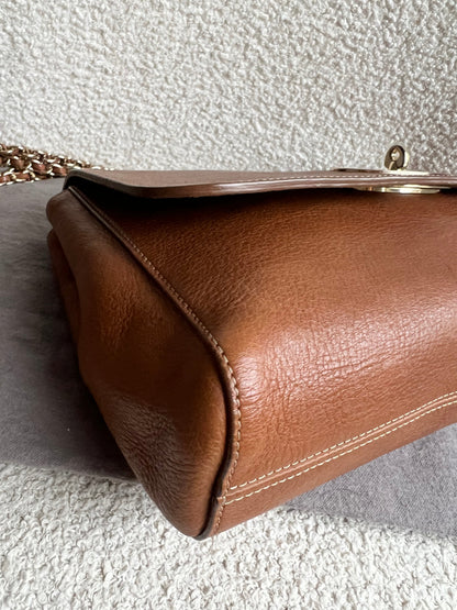 Mulberry Oak Medium Lily with Gold Hardware (RRP £1095)