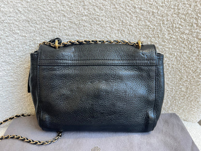Mulberry Black Regular Lily with Gold Hardware (RRP £995)