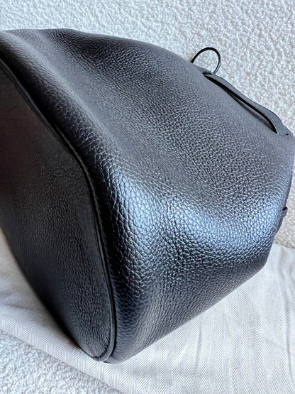 Mulberry Black Abbey Bucket Bag (RRP £695)