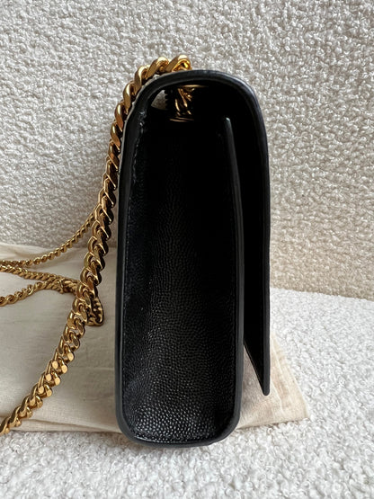Yves Saint Laurent (YSL) Black Small Kate with Gold Hardware (RRP £1,550)