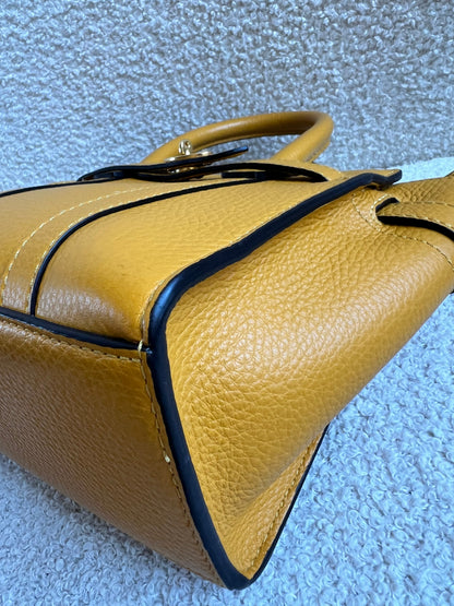 Mulberry Deep Amber Micro Zipped Bayswater (RRP £795)