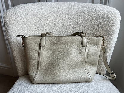 Gucci Soho Tote in Eggshell