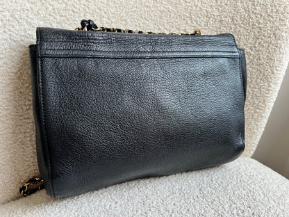 Mulberry Black Medium Lily with Silver Hardware (RRP £1095)