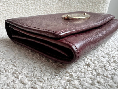 Mulberry Oxblood French Purse (RRP £295)