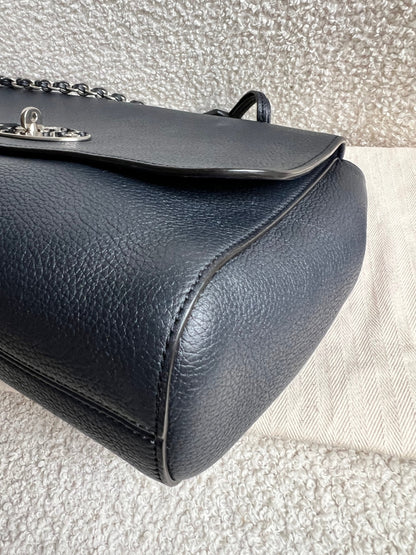 Mulberry Midnight Medium Lily with Silver Hardware (RRP £1095)