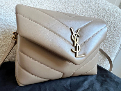Yves Saint Laurent (YSL) Dark Beige Toy Lou Lou (RRP £1,350)