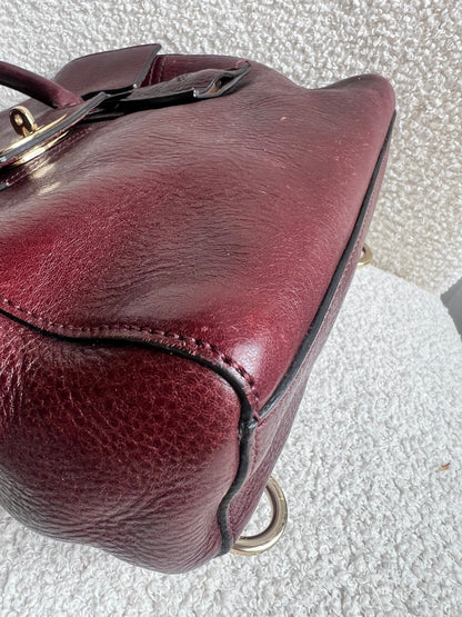 Mulberry Oxblood Mini Cara Backpack (RRP £850)