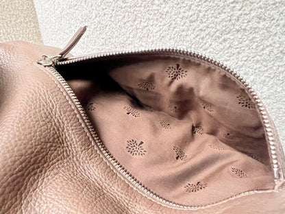 Mulberry Taupe Daria Clutch (RRP £550)