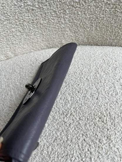Mulberry Foggy Grey Alexa Postmans Lock Wallet