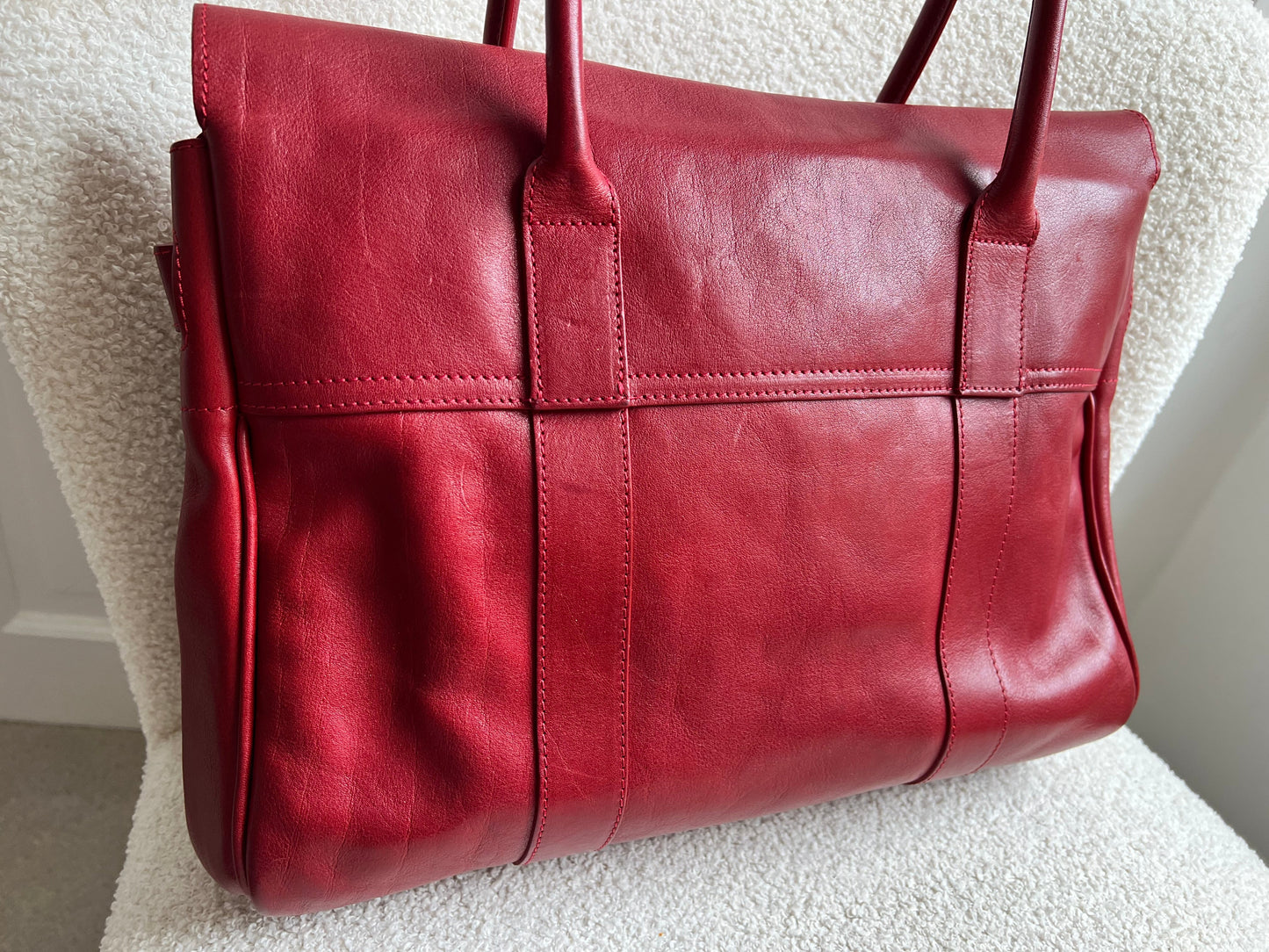 Mulberry Red Bayswater (RRP £1095)